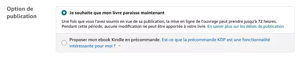 publier un livre sur Amazon KDP