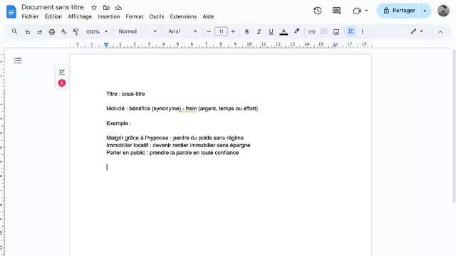 google doc