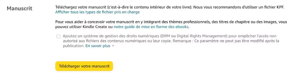 publier un livre sur Amazon KDP