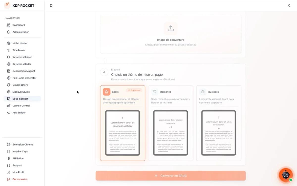epub convert kdp rocket