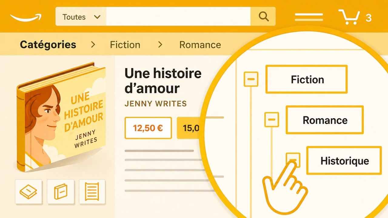Catégories Amazon KDP : ma stratégie secrète dévoilée